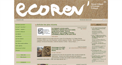 Desktop Screenshot of ecorev.org